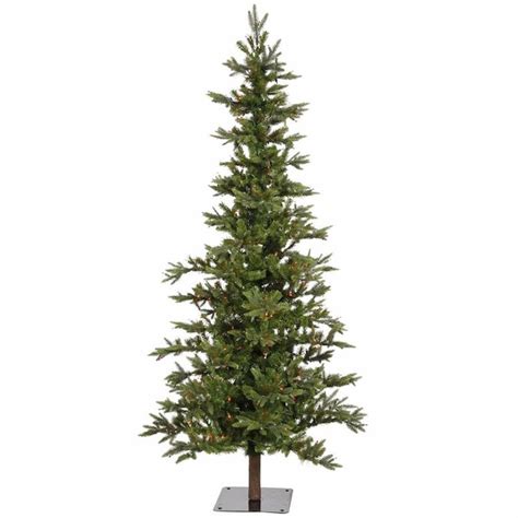 8 foot pre lit slim christmas tree|8' flocked prelit christmas tree.